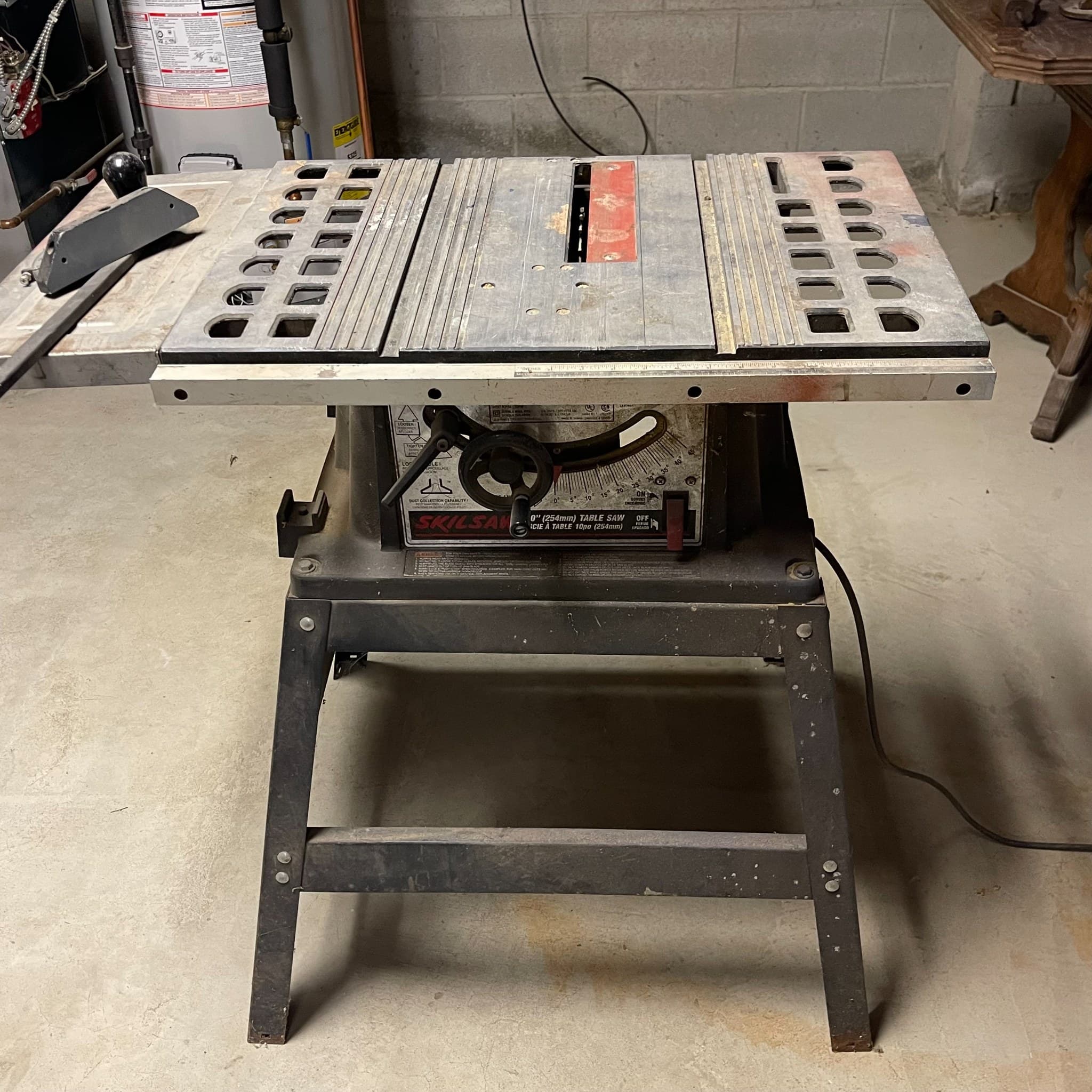SKILSAW 10" 254(mm) TABLE SAW, MODEL 3400 TYPE 2 13A 66918 - $100 (WHARTON)