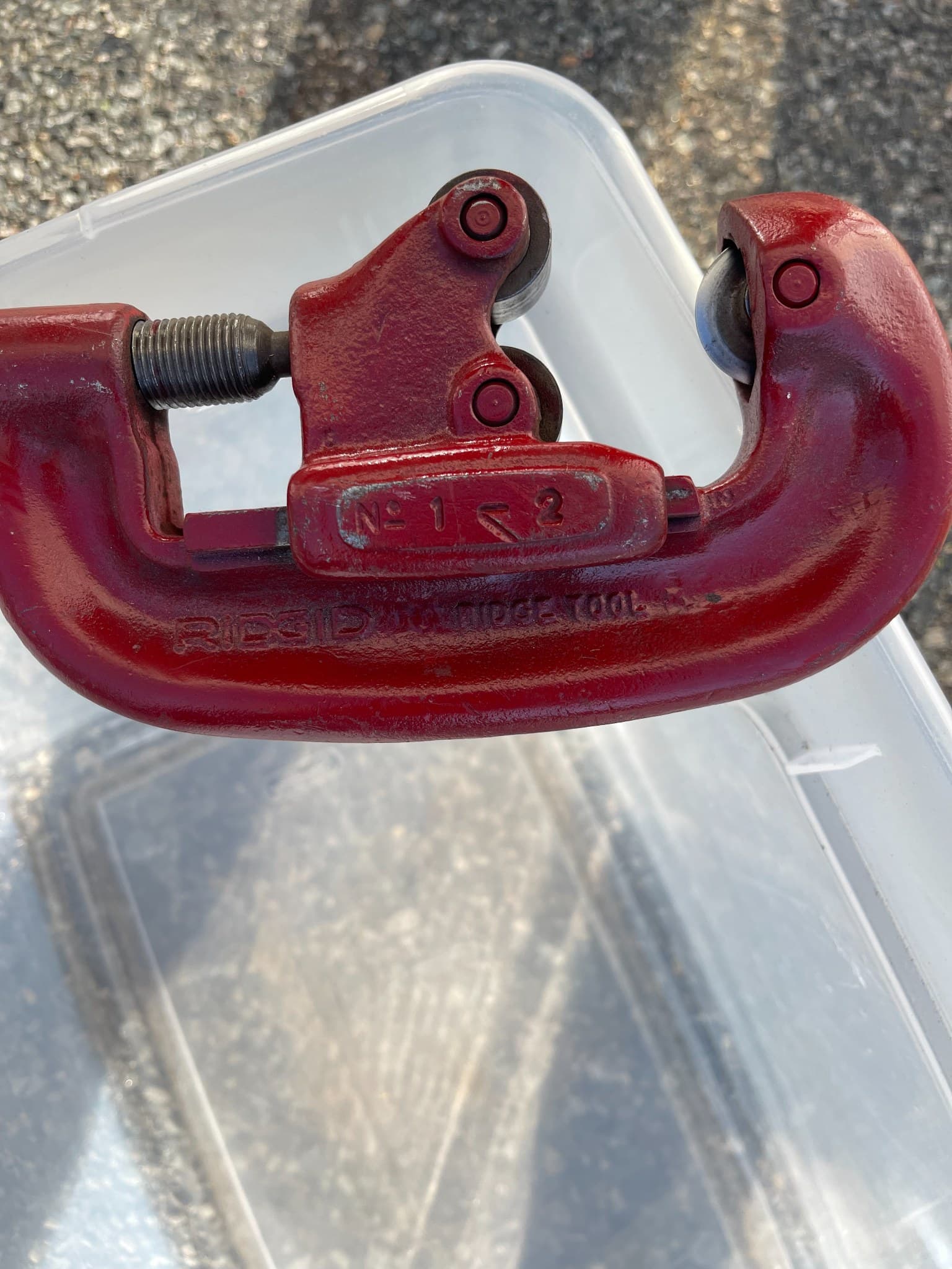 RIDGID 2A HEAVY DUTY PIPE CUTTER FOR 1" to 2" - $150 (WHARTON)